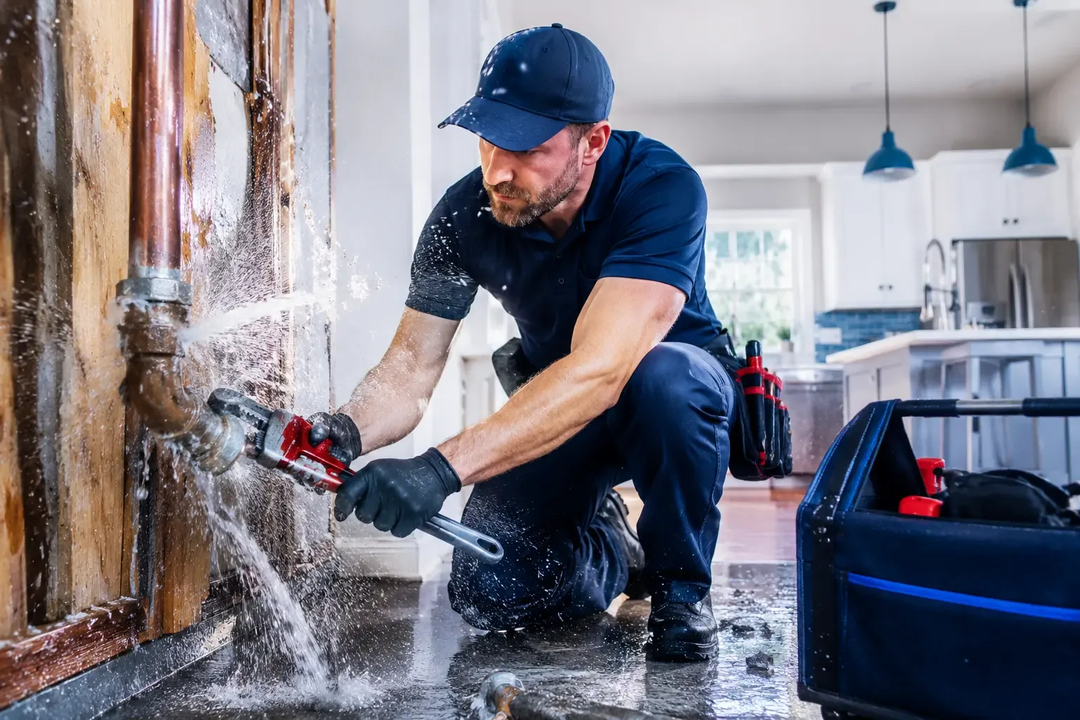 Local emergency pipe repair professionals in Hunters, WA
